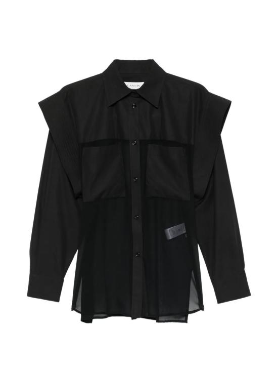 26SS 랑방 블라우스 RWTO0105614910 Black