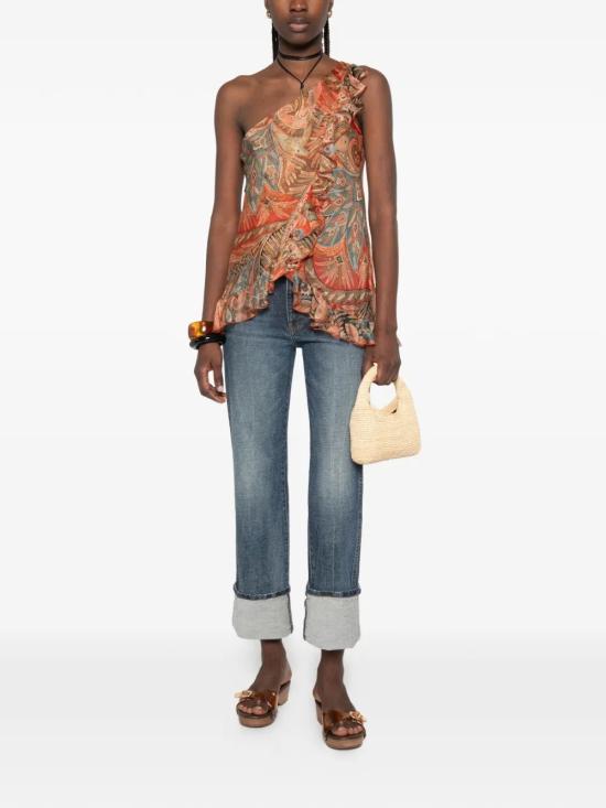 26SS 에트로 민소매 티셔츠 WRJA0166 99SA1R9X0860 Orange - ETRO