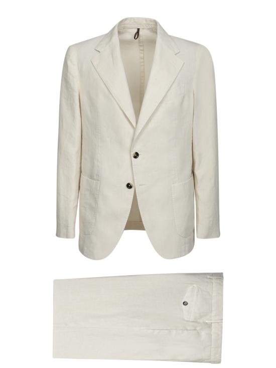 26SS 델 오글리오 수트 세트 VL734MF25 TCR3434 04P White