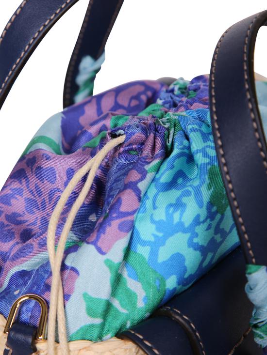 26SS 쿠바 랩 토트백 HABANERA SILK PEONIA Blue - CUBA LAB