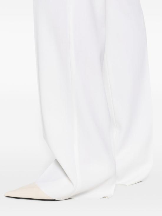 26SS 막스마라 스튜디오 스트레이트 팬츠 2616131041600 331010 White - MAX MARA STUDIO