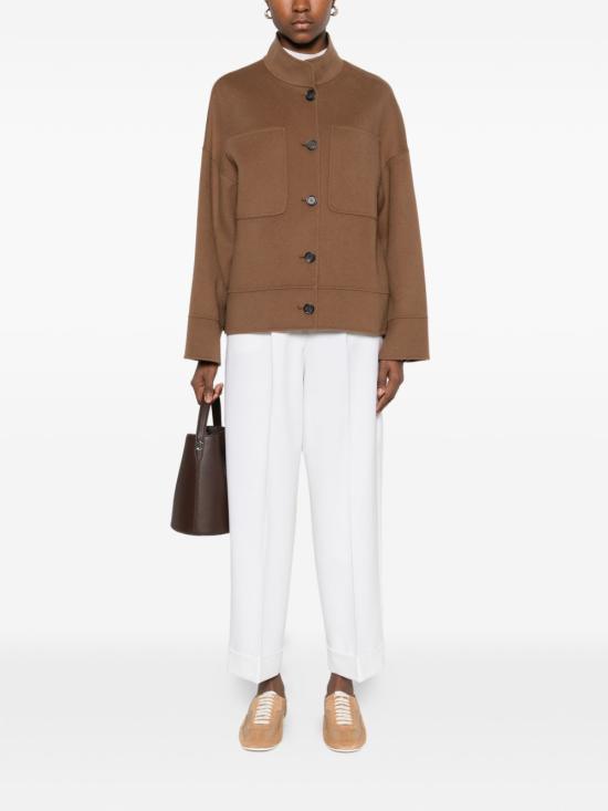 26SS 막스마라 스트레이트 팬츠 2611131111600 435001 White - MAX MARA