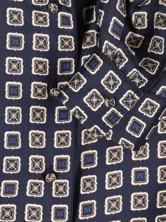 26SS 막스마라 디스코 실크 셔츠 2611111131600 085002 Blue - MAX MARA