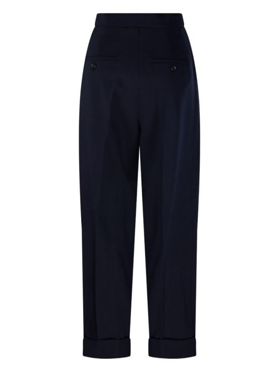 26SS 막스마라 스트레이트 팬츠 2611131111600 435002 Blue - MAX MARA