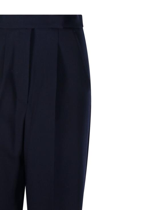 26SS 막스마라 스트레이트 팬츠 2611131111600 435002 Blue - MAX MARA