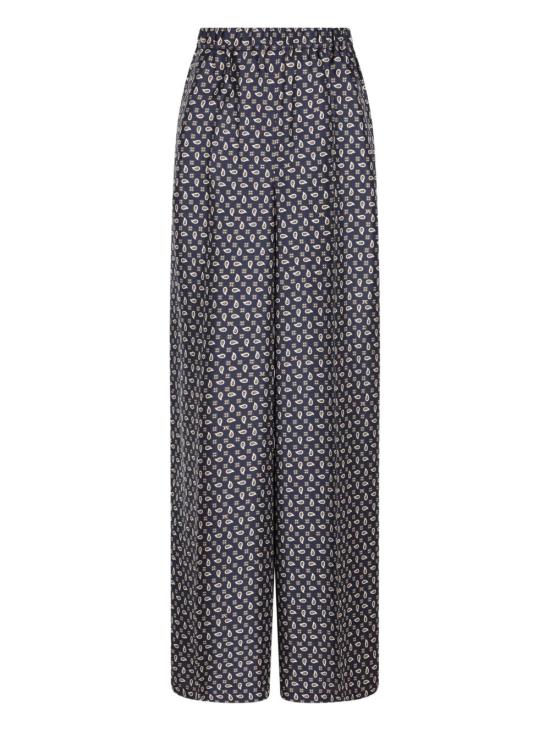 26SS 막스마라 스트레이트 팬츠 2611131131600 085001 Blue - MAX MARA