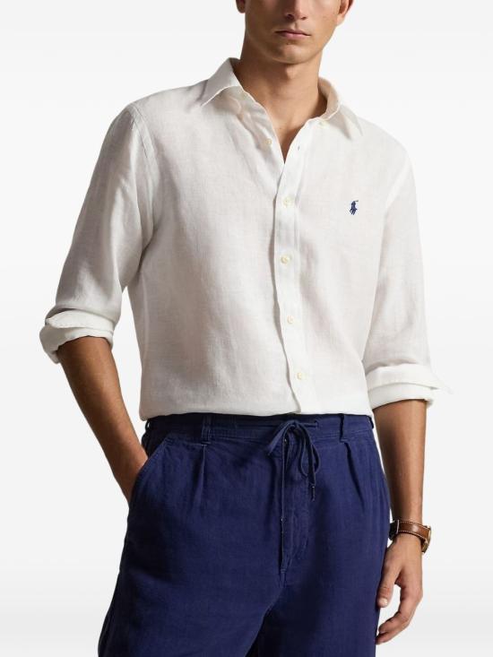 26SS 폴로 랄프로렌 셔츠 710966294 506 White - POLO RALPH LAUREN