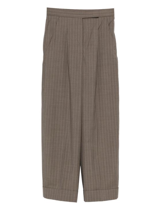 26SS 막스마라 스트레이트 팬츠 2611131151600 231001 Brown