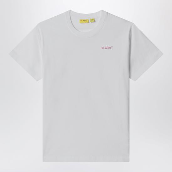 26SS [키즈] 오프화이트 티셔츠 OGAA001S26JER005 White