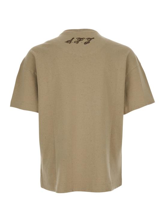 26SS 자크뮈스 반팔 티셔츠 TSM00590AJ00256150 Beige - JACQUEMUS