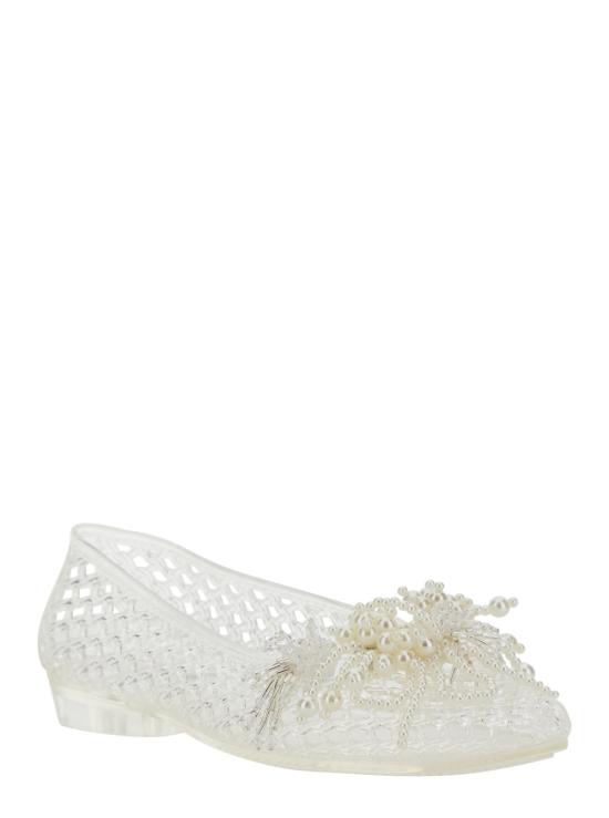 26SS 헤븐리젤리 플랫 슈즈 HJ26PSALST04CL01 White - HEAVENLY JELLY