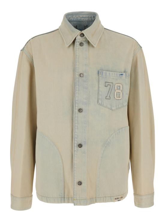 26SS 골든구스 긴팔 셔츠 GMP02518P00235815929 Light blue