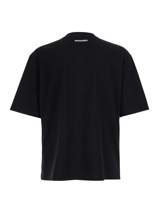 26SS 디스퀘어드2 반팔 티셔츠 S78GD0121D20033900 Black - DSQUARED2