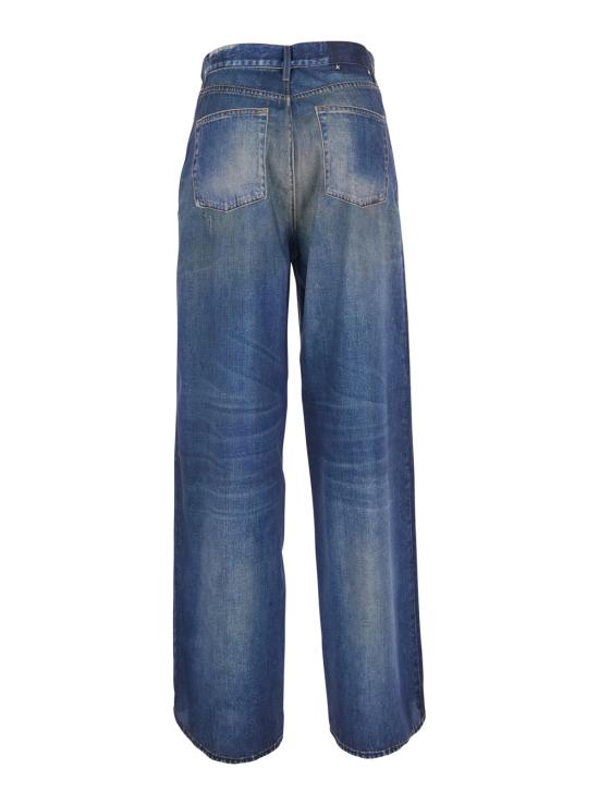 26SS 골든구스 스트레이트 팬츠 GWP02528P00240650100 Blu - GOLDEN GOOSE