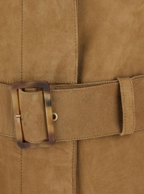 26SS 골든구스 트렌치 코트 GWP02565P00230315155 Brown - GOLDEN GOOSE