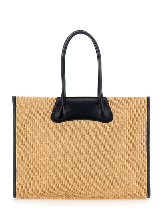 26SS 비비안웨스트우드 엠보싱 오르브 로고 토트백 4D01000LUW01D0B402 Beige - VIVIENNE WESTWOOD