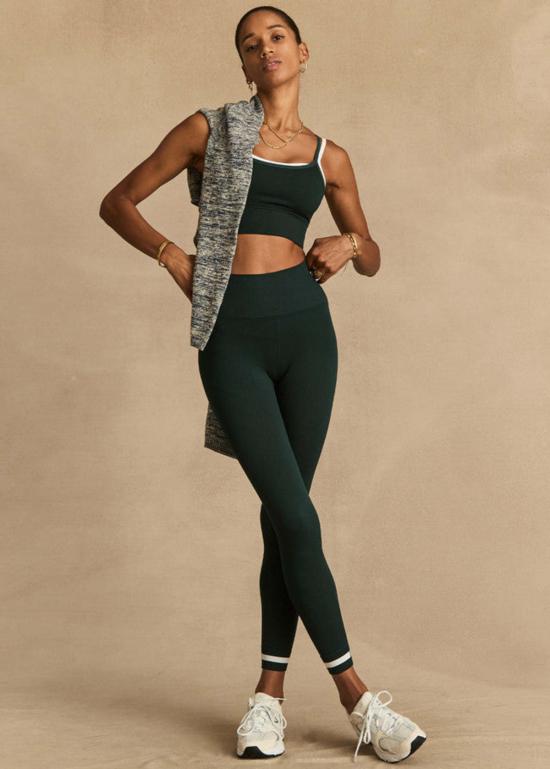  더 업사이드 레깅스 업사이드 폼 심리스 25인치 미디 팬츠 레이싱 그린 - THE UPSIDE