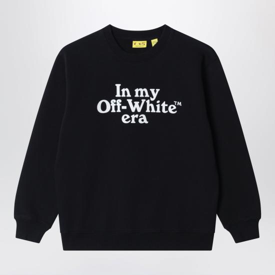 26SS [키즈] 오프화이트 티셔츠 OBBA001S26FLE006 Black