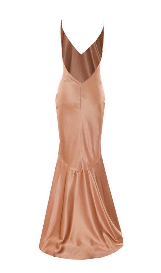 26SS 엘리자베타프랜치 미디 원피스 ABR3462E2 EV8 Nude - ELISABETTA FRANCHI