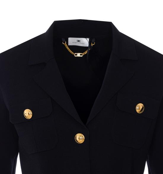 26SS 엘리자베타프랜치 가디건 MK10B62E2 110 Black - ELISABETTA FRANCHI