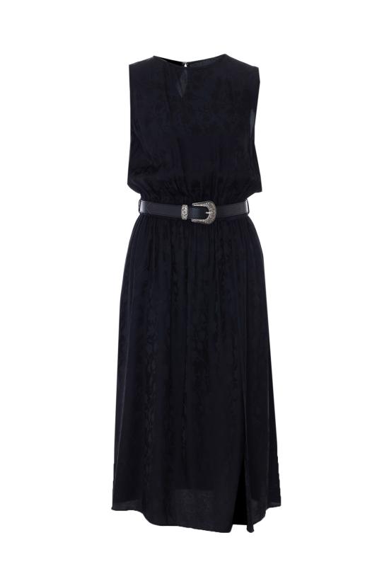 26SS 핑코 미디 원피스 106801 A3ANZ99 Black