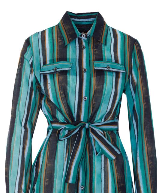 26SS 핑코 미디 원피스 107008 A3CHSD3 Green - PINKO