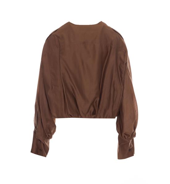 26SS 더 레이티스트 블라우스 4007 T0161T0032 Brown - THE LATEST