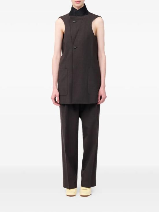 26SS MM6 메종마르지엘라 베스트 S62FB0087M35733 144M BROWN - MM6 MAISON MARGIELA