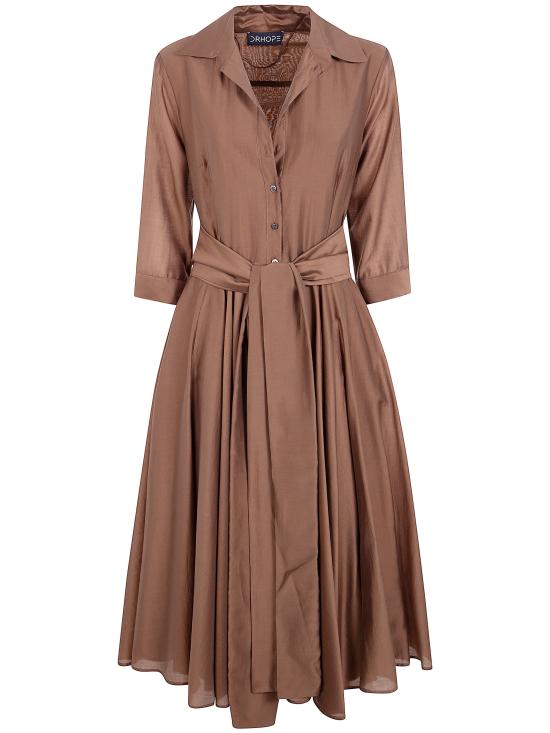 26SS 닥터 호프 롱 원피스 311714281098 0748 BROWN - DR HOPE