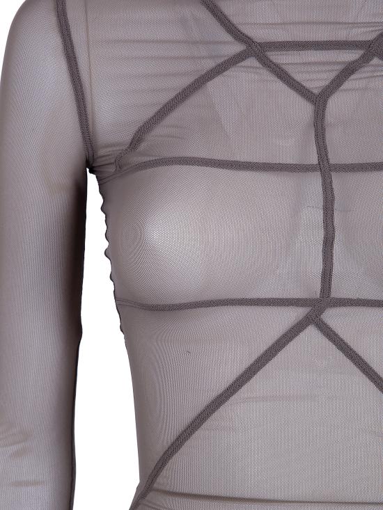 26SS 릭 오웬스 롱 원피스 RO01F6589TUS 34 GREY - RICK OWENS