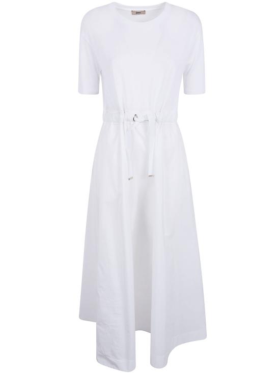 26SS 에르노 롱 원피스 AB000032D52056098 1000 WHITE - HERNO