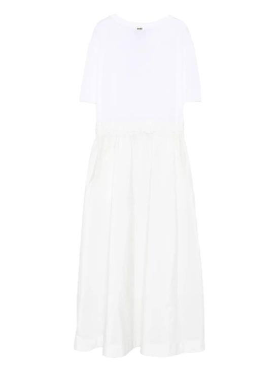 26SS 에르노 롱 원피스 AB000032D52056098 1000 WHITE - HERNO