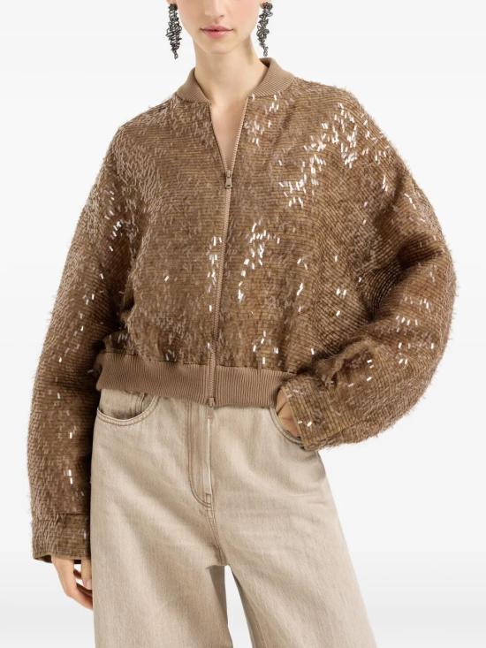 26SS 브루넬로 쿠치넬리 자켓 MF940HW306 C9267 BROWN - BRUNELLO CUCINELLI