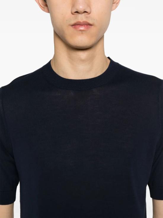 26SS 발렌타인 반팔 티셔츠 B2W03518C23 13777 BLUE - BALLANTYNE