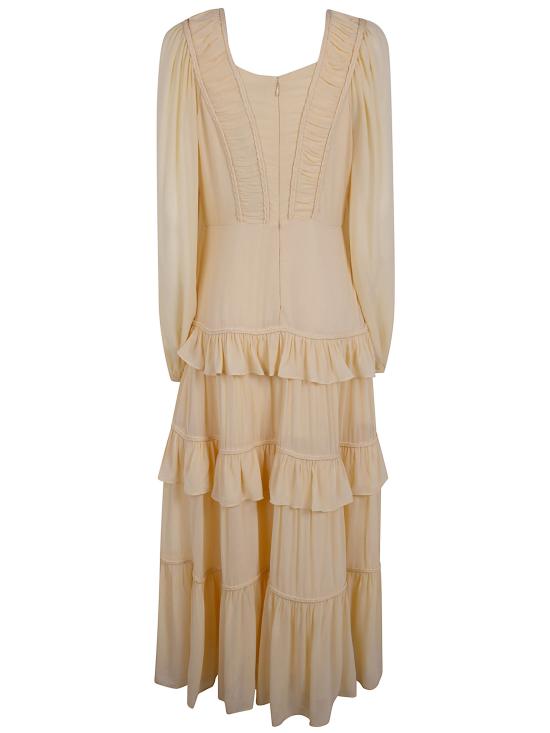 26SS 팜 리오 롱 원피스 349155 L0032 YELLOW ORANGE - FARM RIO