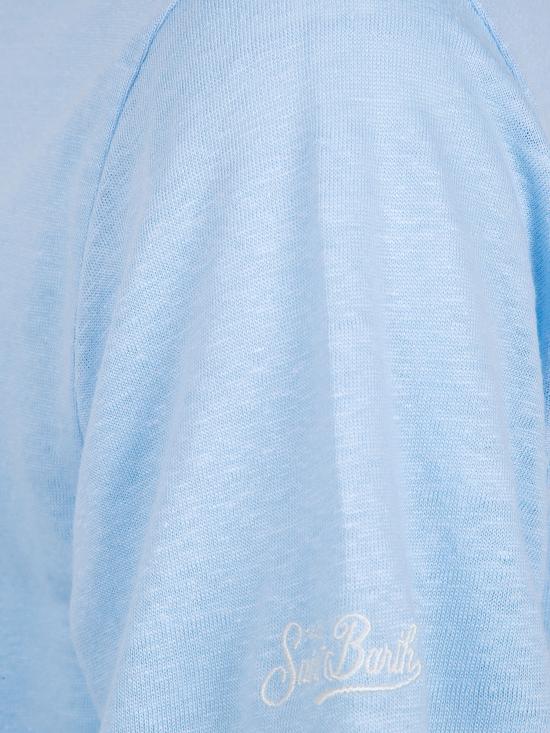 26SS 세인트바쓰 반팔 티셔츠 ECSTASEA 31 BLUE - MC2 SAINT BARTH