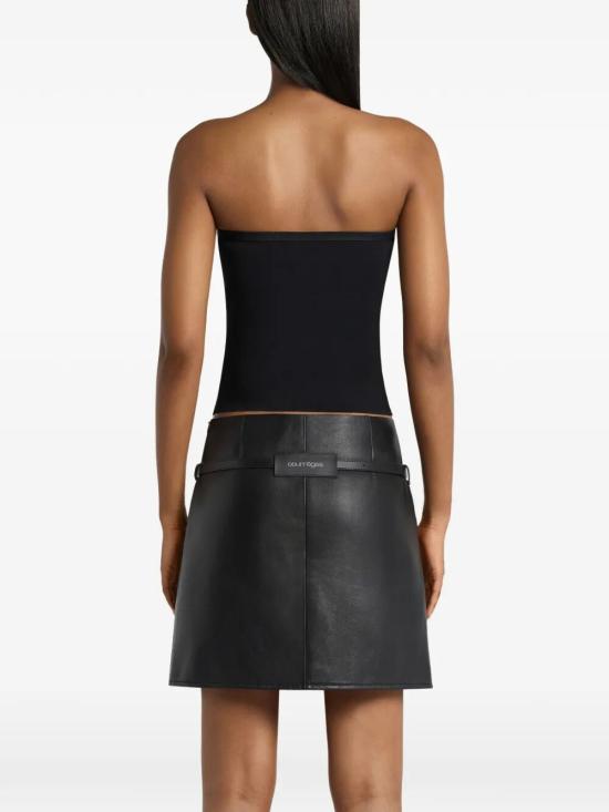 26SS 쿠레쥬 민소매 티셔츠 226MTO526FI0063 9999 BLACK - COURREGES