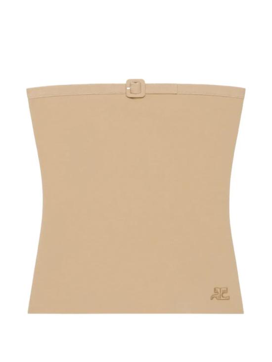 26SS 쿠레쥬 민소매 티셔츠 226MTO526FI0063 1019 NUDE NEUTRALS