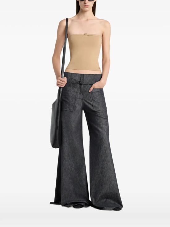 26SS 쿠레쥬 민소매 티셔츠 226MTO526FI0063 1019 NUDE NEUTRALS - COURREGES