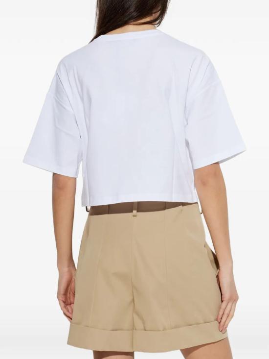 26SS 발망 반팔 티셔츠 GF0EE145BD10 GDI WHITE - BALMAIN