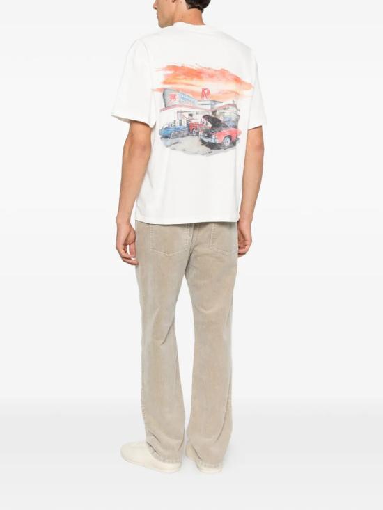 26SS 리프레젠트 반팔 티셔츠 MLM100768 FLAT WHITE - REPRESENT