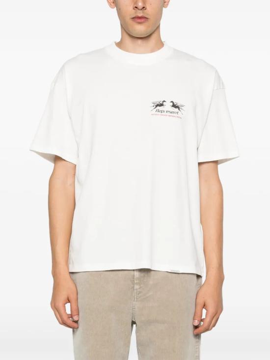 26SS 리프레젠트 반팔 티셔츠 MLM100768 FLAT WHITE - REPRESENT