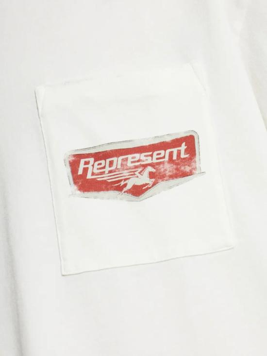 26SS 리프레젠트 반팔 티셔츠 MLM100596 FLAT WHITE - REPRESENT