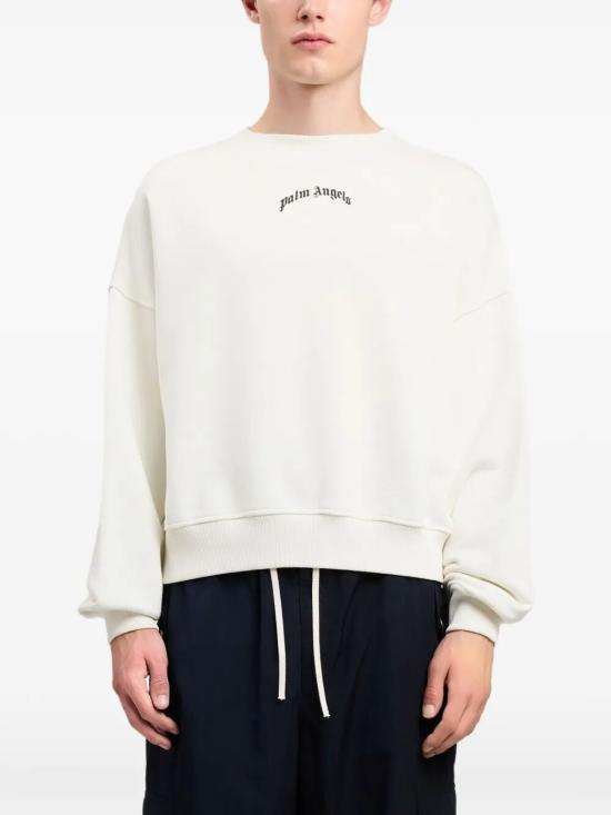 26SS 팜앤젤스 스웨터 PMBA08JS26FLE004 OFF WHITE - PALM ANGELS