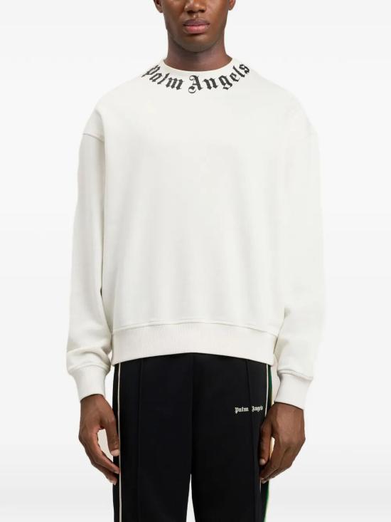 26SS 팜앤젤스 스웨터 PMBA08HS26FLE004 OFF WHITE - PALM ANGELS