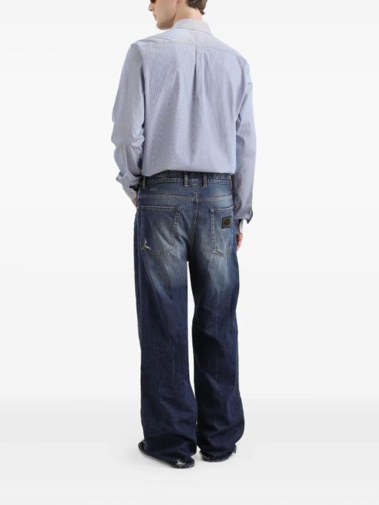 26SS 돌체앤가바나 긴팔 셔츠 G5ML1ZFR51LS8051 CLEAR BLUE - DOLCE & GABBANA