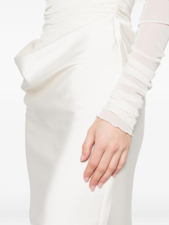 26SS 로테이트 바이 크리스텐슨 숏 원피스 115789857 WHITE - ROTATE BY BIRGERCHRISTENSEN