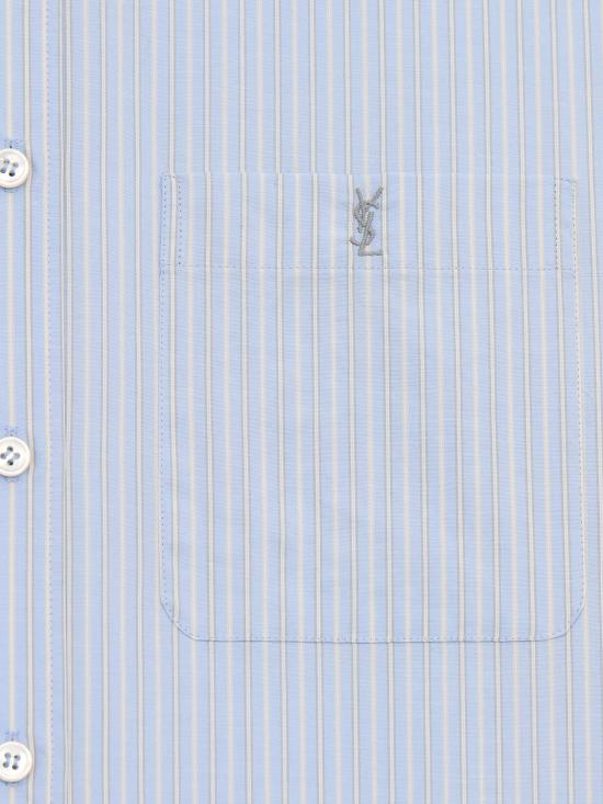 26SS 생로랑 셔츠 861080Y7J664427 CLEAR BLUE - SAINT LAURENT