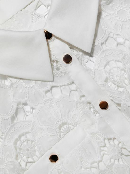 26SS 셀프 포트레이트 숏 원피스 AC26028XWWHITE - SELF PORTRAIT