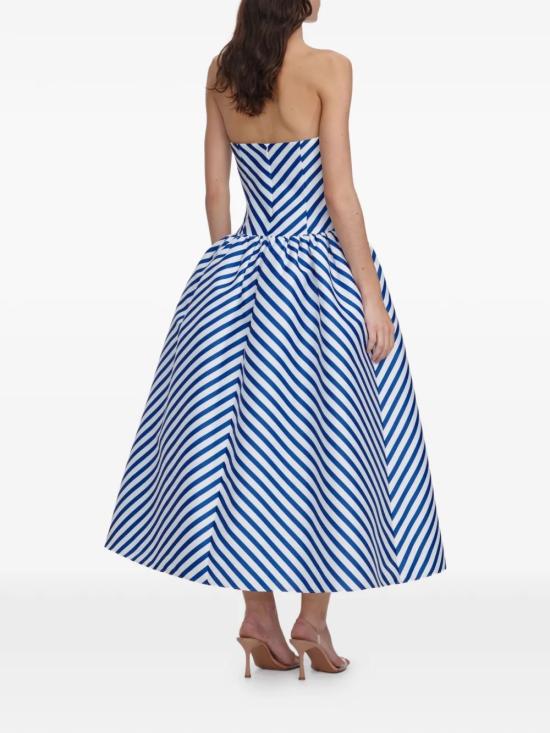 26SS 셀프 포트레이트 미디 원피스 SS26158MANNAVY BLUE - SELF PORTRAIT